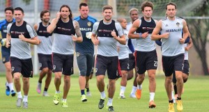Los Angeles soccer practice