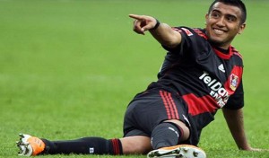 Leverkusen Chilean player Vidal