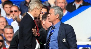 Arsena Wenger Jose Mourinho meet in Community Shield 2015