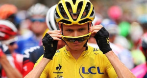 chris froom yellow jersey