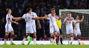 Scotland v Germany 2-3 Muller second goal