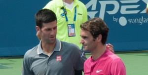 Djokovic v Federer semi at Australian Open