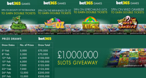 one million pounds giveaway at bet365