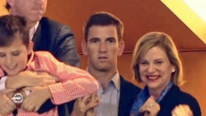 The Eli Manning reaction was hilarious