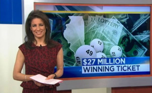 $27 million winning lottery jackpot ticket