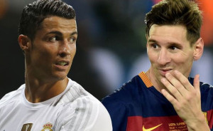 Lionel Messi and Cristiano Ronaldo